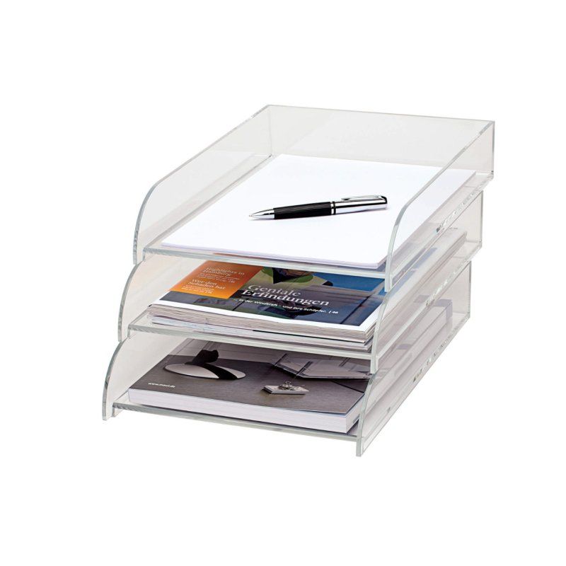 MAUL Bac à courrier acrylique