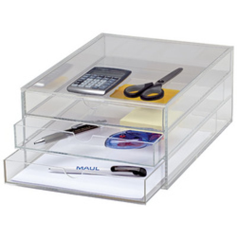MAUL Module de classement acrylique, A4, 5 tiroirs