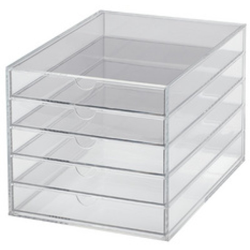 MAUL Module de classement acrylique, A4, 5 tiroirs