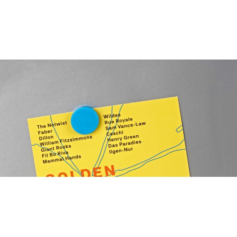 MAUL 61666 fridge magnet Neodymium, Silicone Blue, Green, Grey, Orange 10 pc(s)