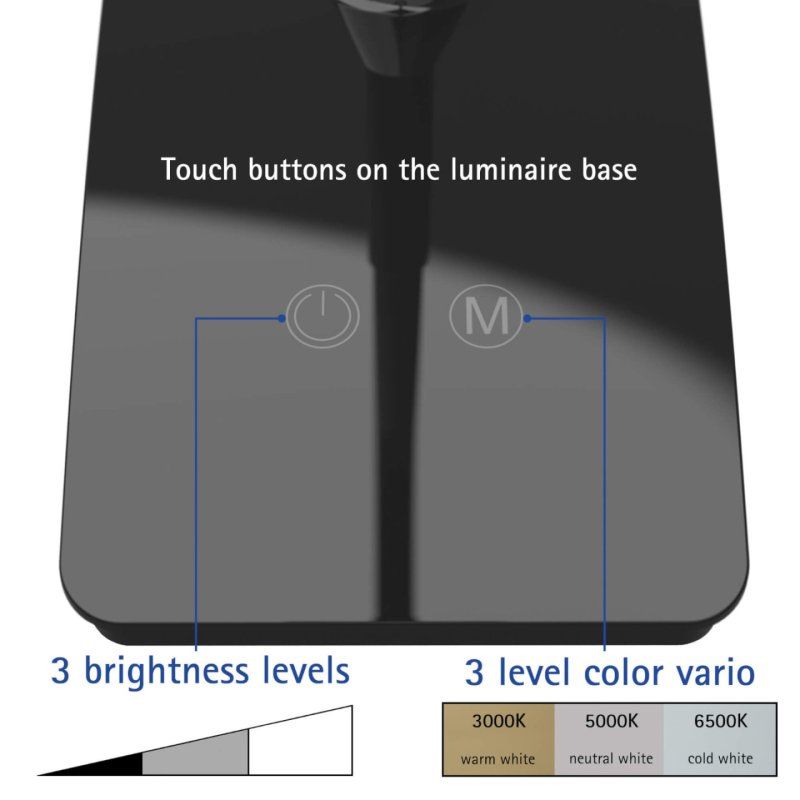 MAUL 8201790 table lamp Black