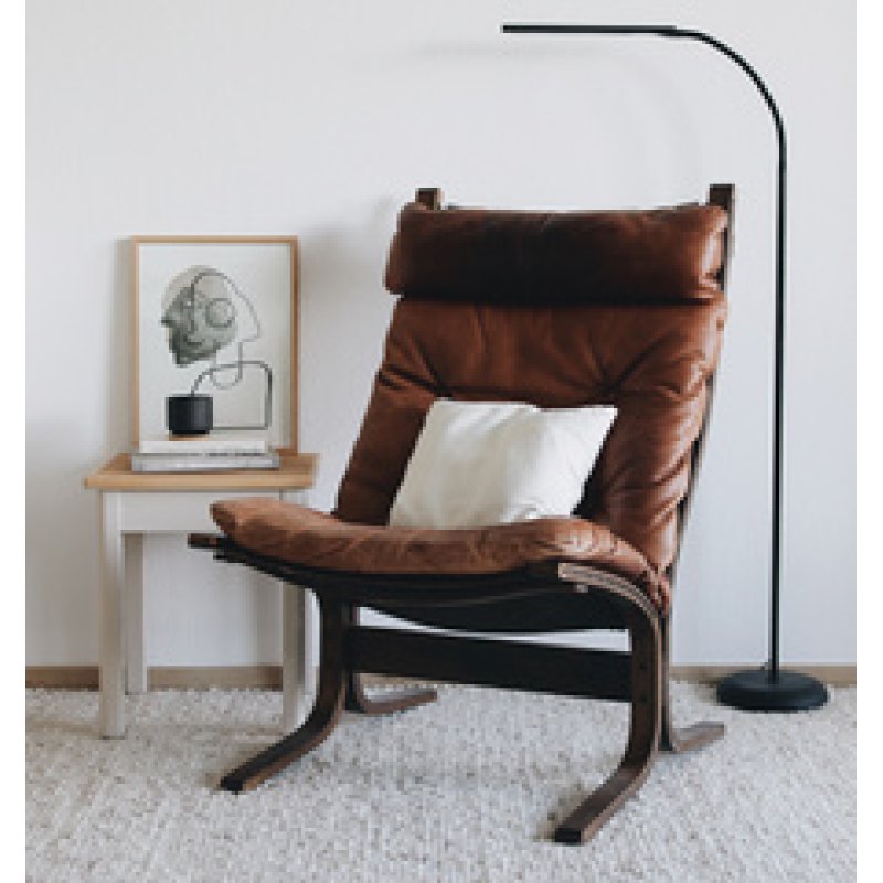 MAUL Lampadaire à LED MAULpirro, dimmable, blanc