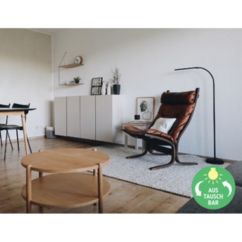 MAUL Lampadaire à LED MAULpirro, dimmable, blanc