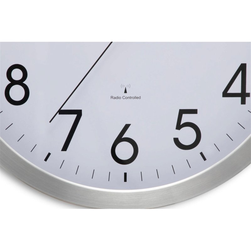 MAUL Horloge murale radio pilotée MAULmove, diamètre: 400 mm