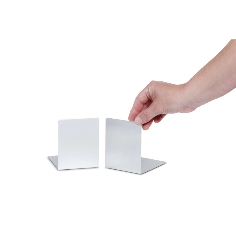 MAUL 3527308 serre-livre Argent Aluminium