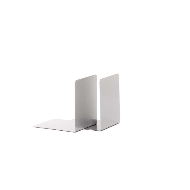 MAUL Serre-livres, en aluminium, (L)80 x (P)100 x (H)100 mm