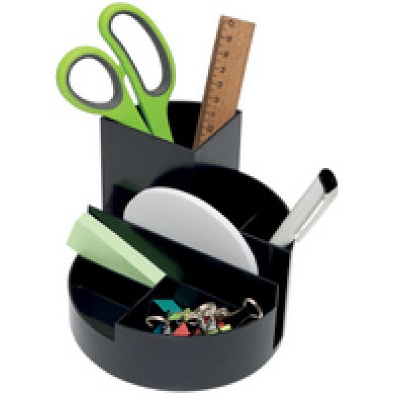 MAUL Multipot MAULrundbox Recycling, rond, rouge