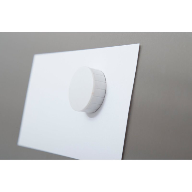 MAUL Aimant MAULsolid, diamètre: 38 mm, 2,5 kg, blanc
