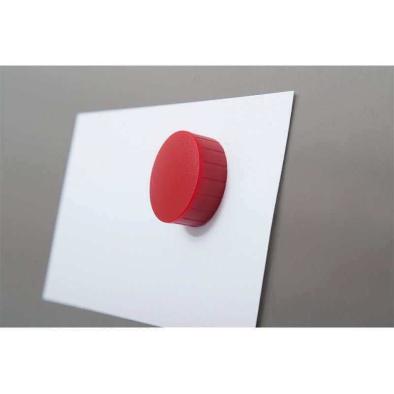 MAUL Aimant MAULsolid, diamètre: 38 mm, 2,5 kg, rouge