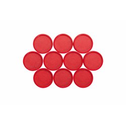 MAUL Aimant industriel, diamètre: 29 mm, 1 kg, rouge