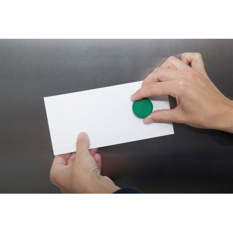 MAUL Aimant industriel, diamètre: 29 mm, 1 kg, vert