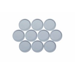 MAUL Aimant industriel, diamètre: 29 mm, 1 kg, gris