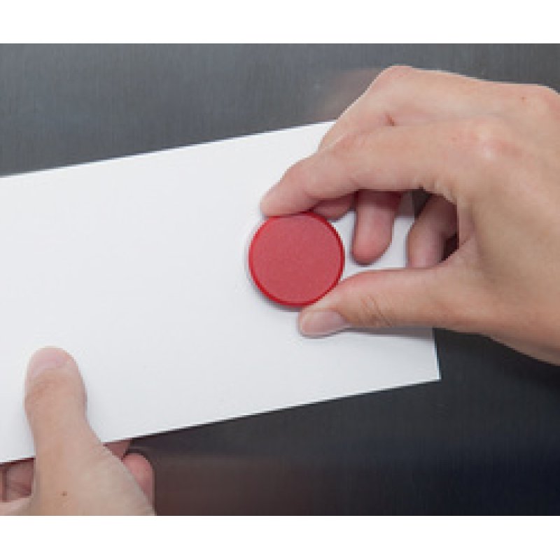 MAUL Aimant à facettes MAULpro, diamètre: 33 mm, blanc