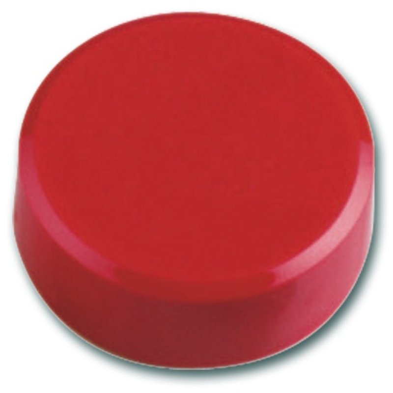 MAUL Aimant à facettes MAULpro, diamètre: 33 mm, rouge