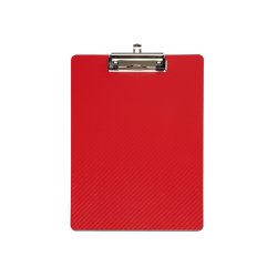 MAUL Porte-bloc avec pince MAULflexx, A4, rouge / noir