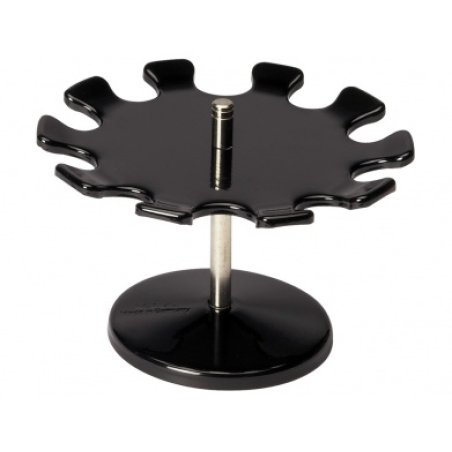 MAUL Porte-tampons rond, 10 tampons, noir, (51010-90)