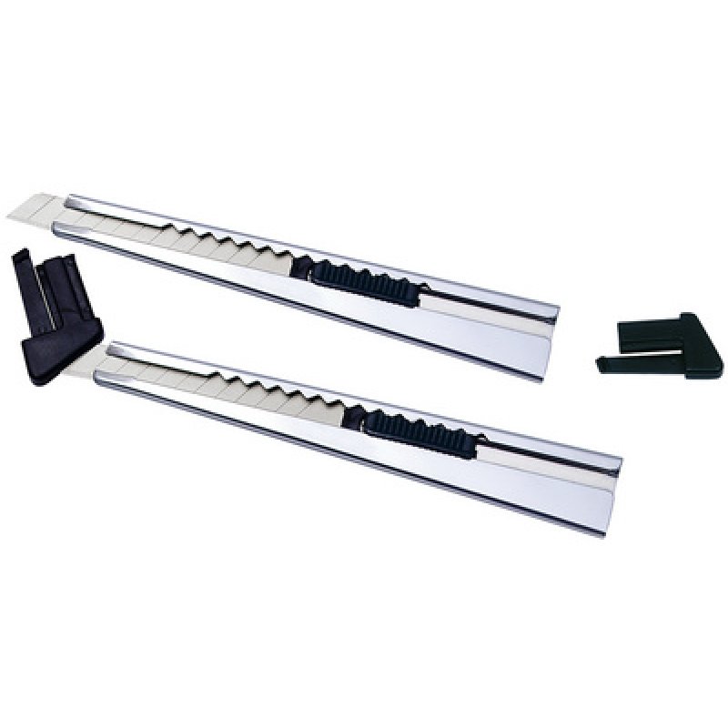 WEDO Cutter en métal, lame: 9 mm, à clip, assorti