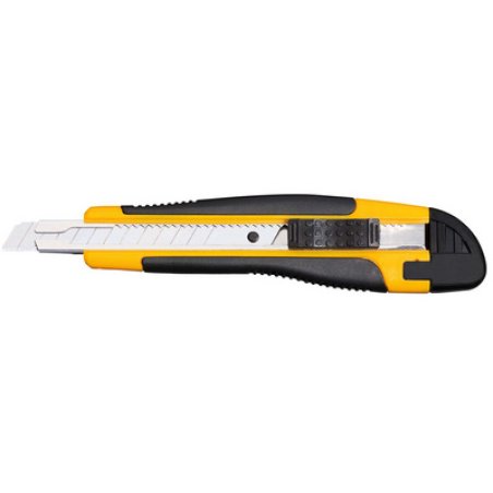 WEDO Cutter universel, lame: 9 mm, noir/jaune