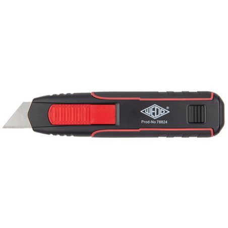 WEDO Cutter de sécurité Double Side, noir/rouge