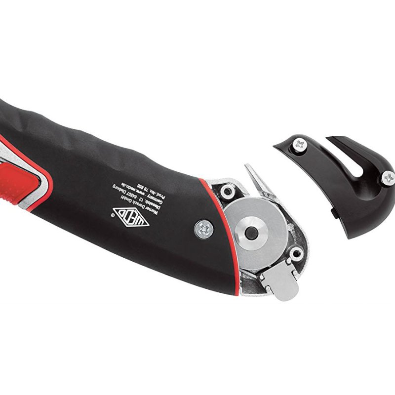 WEDO Cutter de sécurité ALU, lame: 19 mm, argent/anthracite/