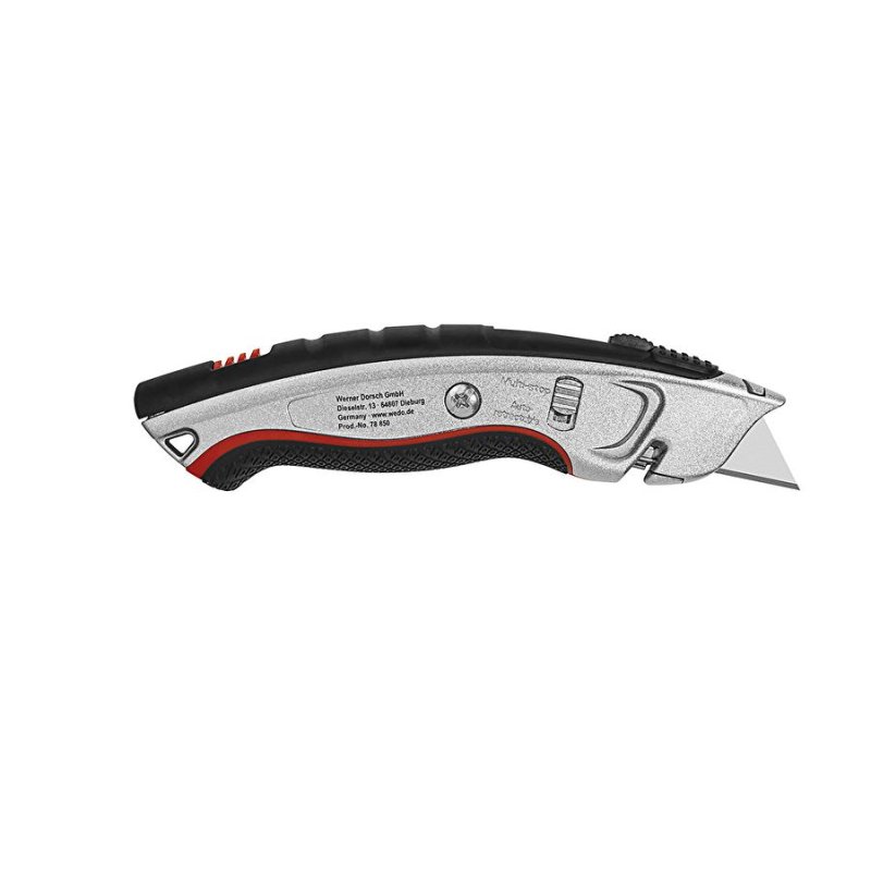WEDO Safety-Cutter pro Plus, lame: 19 mm, argent/noir