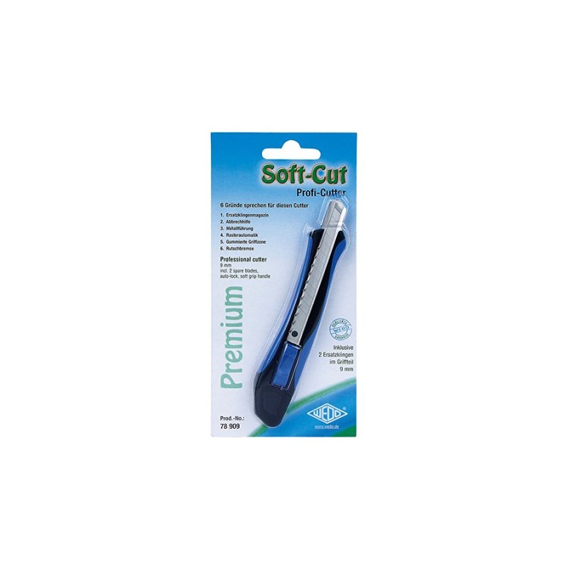 WEDO Cutter pro Premium Soft-Cut, lame: 9 mm