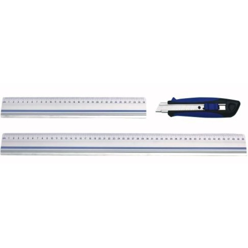 Wedo 525430 ruler 300 mm Aluminium Silver