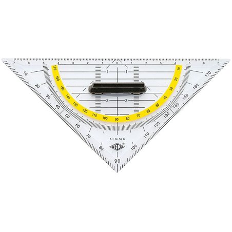 Wedo 4003801035987 rapporteur Plastique Triangle