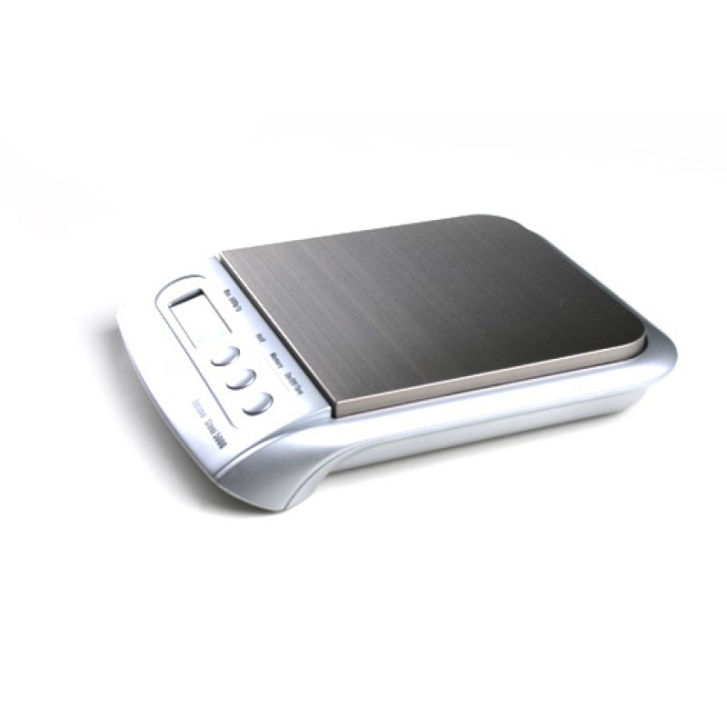 Wedo Electronic Scale OPTIMO Steel 5000 Pèse-lettre électronique Argent