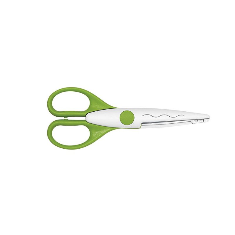 Wedo 77 1901 stationery/craft scissors Universal Figure cut Green