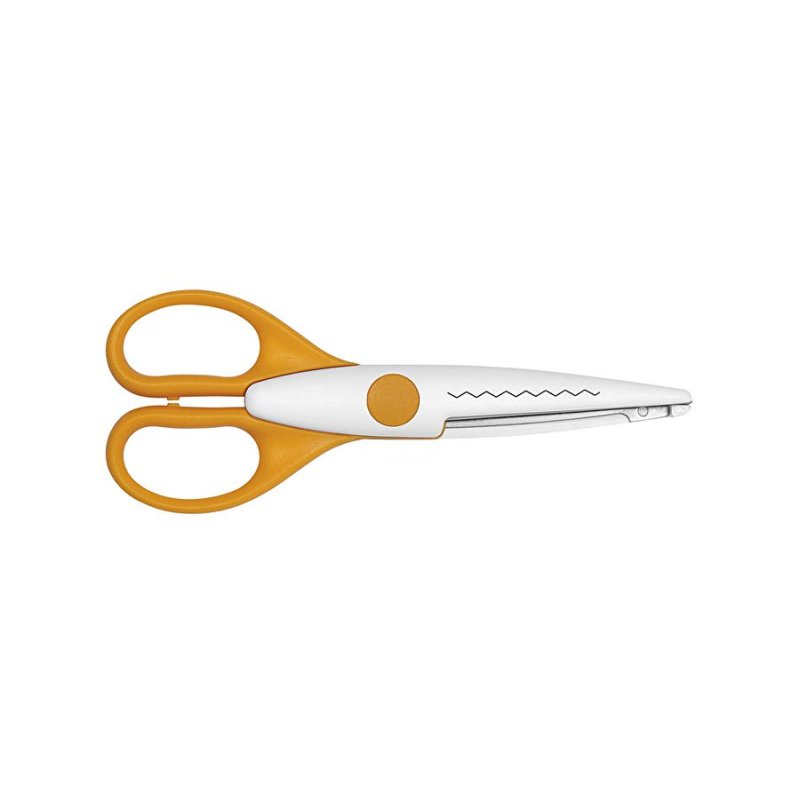 Wedo 77 1902 stationery/craft scissors Art & Craft scissors Figure cut Yellow