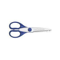 Wedo 77 1904 ciseaux à bouts ronds Ciseaux pour loisirs créatifs Découpe de forme Bleu