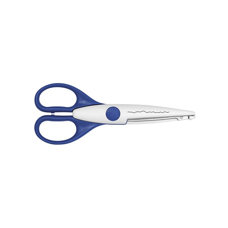 Wedo 77 1904 stationery/craft scissors Art & Craft scissors Figure cut Blue