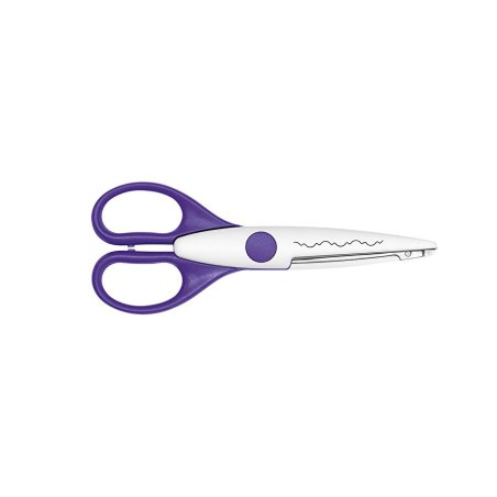 Wedo 77 1907 ciseaux à bouts ronds Ciseaux pour loisirs créatifs Découpe de forme Violet