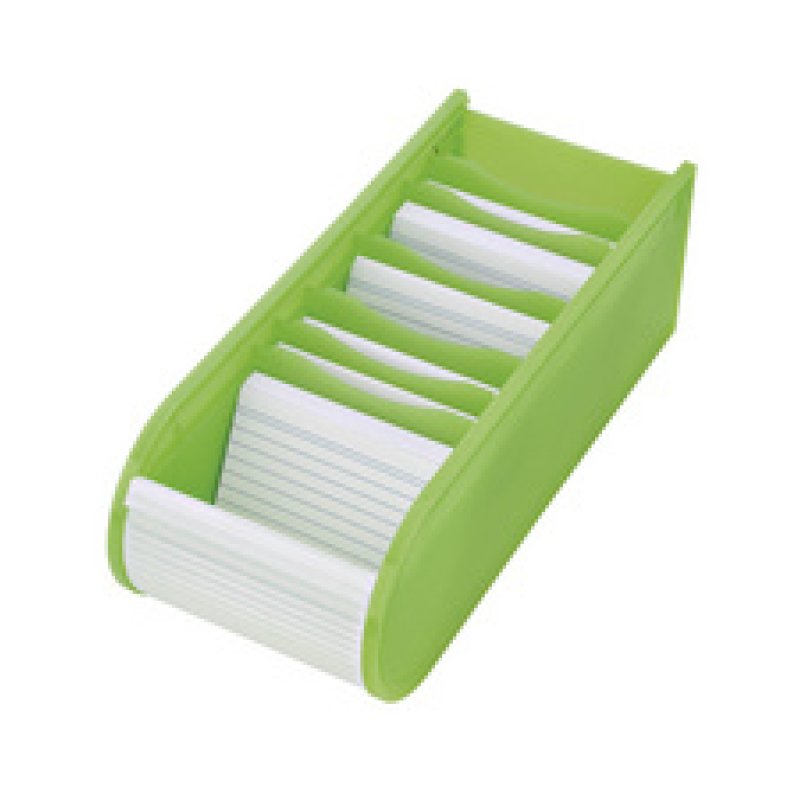 WEDO Fichier éducatif A8 paysage, 100 fiches, gris