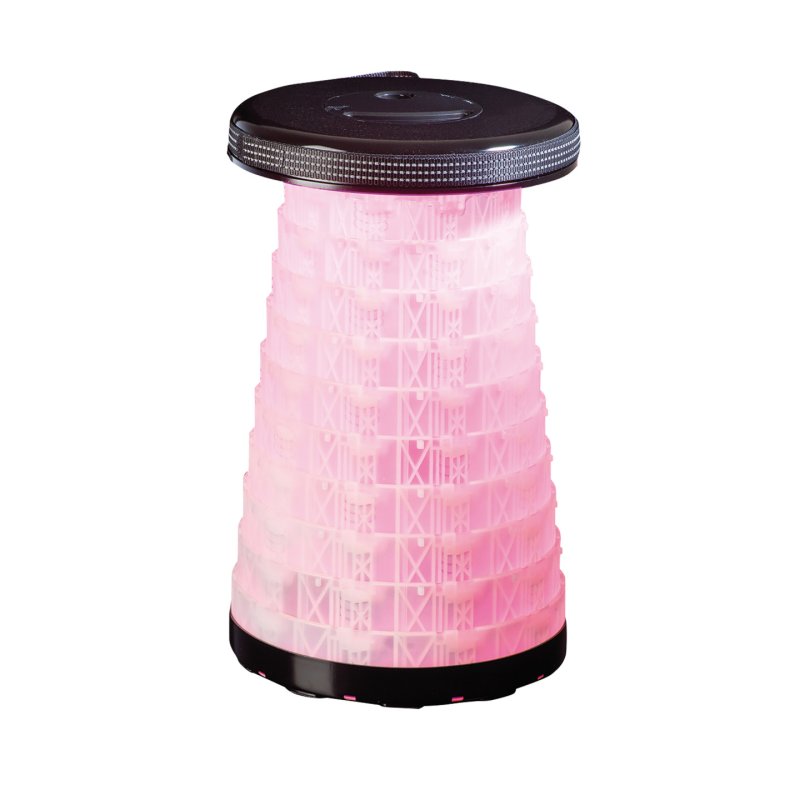 WEDO Tabouret télescopique SITTOGLOW, en plastique, noir