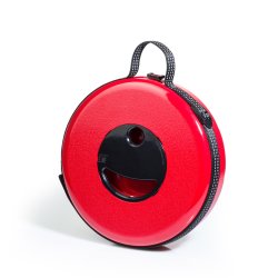 Wedo Teleskop-Hocker mit LED Funktion Round Black, Red, White ABS