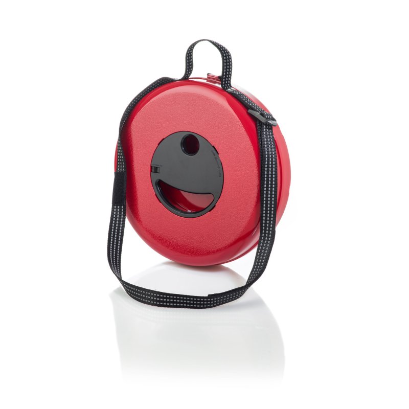 WEDO Tabouret télescopique SITTOGLOW, en plastique, rouge