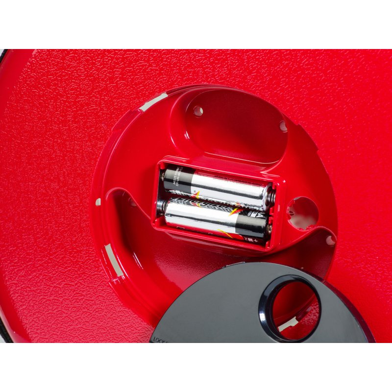 Wedo Teleskop-Hocker mit LED Funktion Rond Noir, Rouge, Blanc ABS