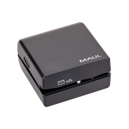 MAUL Ouvre-lettres électrique, alimentation par piles, noir