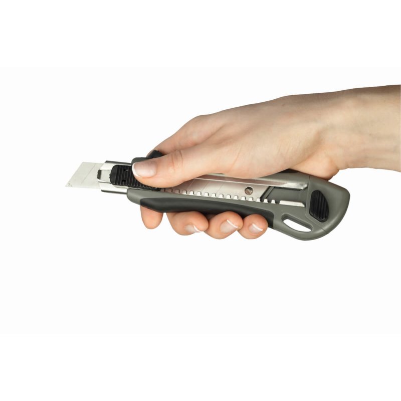 MAUL Cutter "professionnel" 18 mm, avec 2 lames de rechange