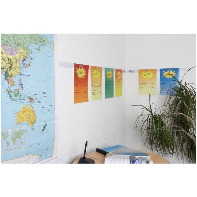 MAUL 6207202 magnetic strip 1000 mm