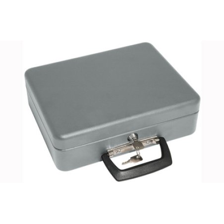 WEDO Coffret-caisse à monnaie standard, en tôle acier, gris