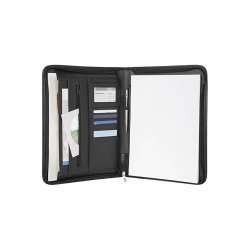 Wedo 58 54301 personal organizer Leather, Nylon Black