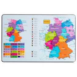 PAGNA Schreibunterlage, Motiv: "Deutschlandkarte"