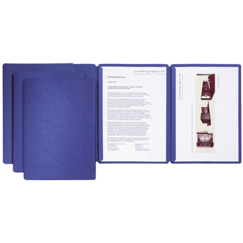 PAGNA chemise de présentation / candidature "Sprint", rouge