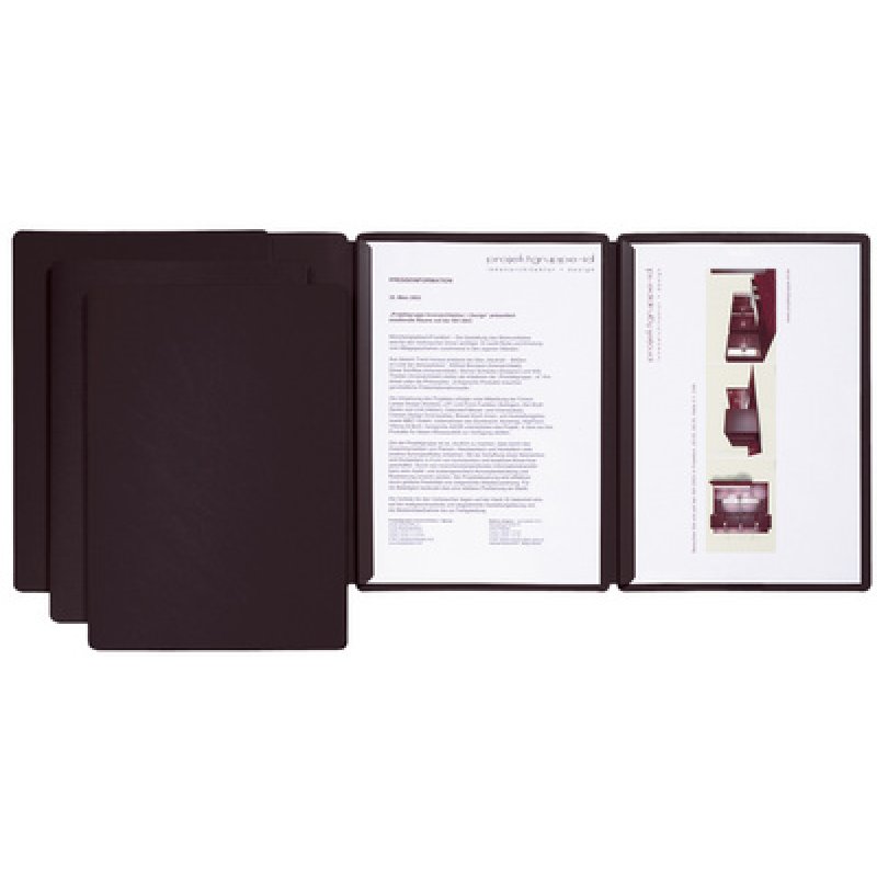 PAGNA chemise de présentation / candidature "Sprint", rouge