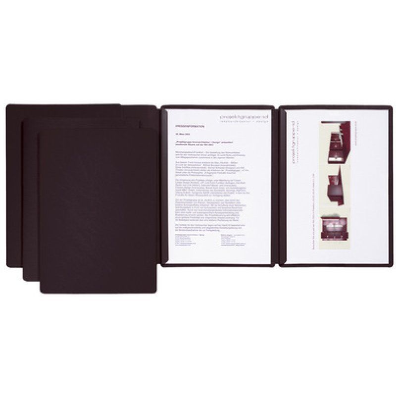 PAGNA chemise de présentation / de candidature "Sprint",noir