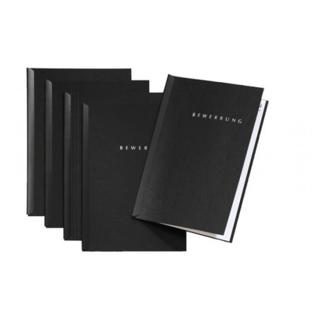 Pagna 22005-04 divider book Black Cardboard A4