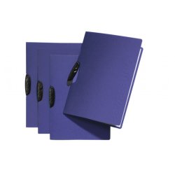 PAGNA Bewerbungsmappe "Swing", DIN A4, aus Karton, blau